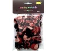 Pompons d'animaux 25-40mm 21pcs