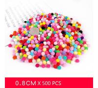 Pompons En Peluche Doux Et Ronds, 150 À 500 Pièces, Mélange De Couleurs, Bricolage, Artisanat, Vêtements, Artisanat, Décoration De Maison Pour Mariage