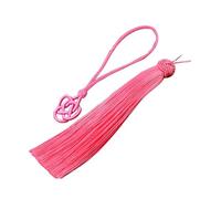 Pompons en polyester multi-usages - Décoration pour clés de voiture - Décoration à suspendre avec motif culturel symbolique - Porte-clés tendance en polyester