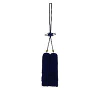 Pompons, Épée Moyenne de qualité supérieure, Pointe Barbe Luxueuse Faite à la Main, tête en Fil Coton crypté, Lisse et délicate, décoration poignée d'épée d'arts Martiaux Tai Chi(Blue)