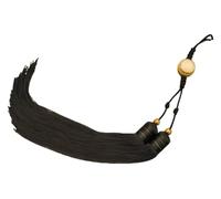 Pompons, Glands d'épée de Tai Chi Chinois, Doux et élégants, Faits à la Main for Sac, Sangles Artisanales, Accessoires décoration, Souvenirs, Suspendre for Maison(Black)