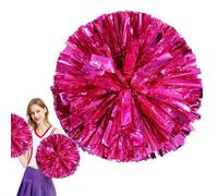 Pompons Pompon Pompon de Cheerleader - Pompons Équipe De Dance, Anneaux Doigts, Animaux De Compagnie | Accessoires De Cheer Spirit De L' De 30cm, Balles De Fleurs De Cheerleading Portable
