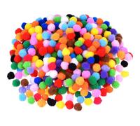 Pompons Pour Fabrication Artisanale Et Fournitures De Loisirs, 500 Pièces 1 Cm Couleurs Assorties