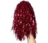 Pom-Pom Pompons Cheerleader Pom Girl Accessoire Déguisement Métallique Femmes