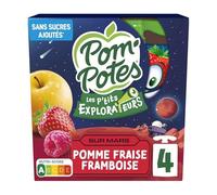 Pom'potes Compote les p'tits explorateurs 4x90g