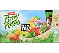 Pom'Potes Pomme Bio 1,08 kg - Lot de 11