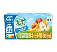 POM'POTES - pomme, p/poire,p/banane 32x90g - Un Article