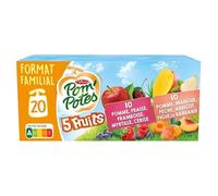POM'POTES - Pom'Potes Compote 5 Fruits Rouges & Oranges - 1800G - Lot De 3 - Vendu Par Lot