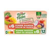 POM'POTES - Pom'Potes Recettes Du Monde Tropiques (12X90) 1080G - Lot De 3