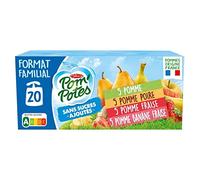 POM'POTES - Pom'Potes Sans Sucres Ajoutes Multivarietes 1800G - le Lot De 3