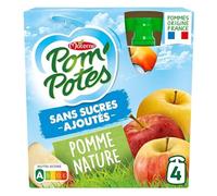 POM'POTES - Sans Scures Ajoutés Pomme Nature 360G - ( Lot De 4 )