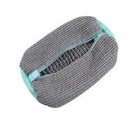 Pompotte - Sac à linge pour chaussures Sac de lavage réutilisable avec rotation 360° et fermeture éclair, filet de protection portable pour laver baskets et chaussures