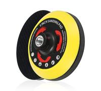 Pomsare Plateau de ponçage 125 Velcro M14 avec embout de ponçage pour meuleuse d'angle et embout de polissage. Accessoires pour meuleuse d'angle, idéal pour le bois et le métal