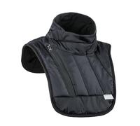 Pomurom Chauffe-cou et poitrine de moto - Coupe-vent - Imperméable - Thermique - Pour homme et femme - Protection du cou avec fermeture éclair - Équipement d'hiver chaud pour vélo et activités de