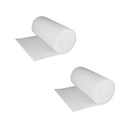 Pomurom Climatiseur Universel, Rouleau Filtre Climatisation, Filtre à Charbon Actif, Pièces Rechange pour Climatisation Purificateurs d'air, Couper pour s'adapter, 100x100x0,3 cm