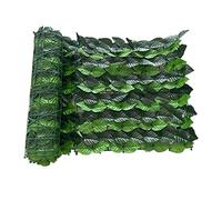 Pomurom Clôture Feuilles Lierre, 0,5m x 1m/ Brise Vue Jardin Haie Artificielle en Rouleau, Haie Feuillage Artificiel, Clôture d'intimité, écran Jardin pour Balcon Cour Arrière Patio