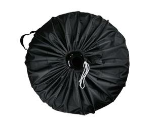 Pomurom Couverture Pneu Secours avec Poignée, 14-18 Pouces Couverture Roue de S-ecours Universelle en Tissu Oxford, Antipoussière Imperméable Couvre-Roue Secours pour Voiture Camion RV SUV Véhicule