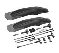 Pomurom Ensemble de Garde-Boue de Vélo, Garde Boue A-vant et Arrière VVT, Garde-Boue de Vélo Réglables pour 26/27,5/29 Pouces, Garde-Boue Universelle Elargir pour Vélos de Route Montagne Ville