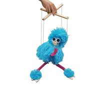 Pomurom Marionnette à Fils Autruche, Autruche Marionnette Pull String Jouet, Jouets Marionnette en Bois pour Raconter des Histoires/Enseignement/Spectacle de Marionnettes, Cadeau pour Enfant