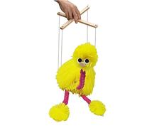 Pomurom Marionnette à Fils Autruche, Autruche Marionnette Pull String Jouet, Jouets Marionnette en Bois pour Raconter des Histoires/Enseignement/Spectacle de Marionnettes, Cadeau pour Enfant