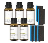 Pomurom Revêtement en Pièces en Plastique, 30ml Renovateur Plastique Voiture, Agent Revêtement Revitalisant en Plastique, Restaurateur Plastique Voiture, Nettoyant Voiture Interieur Plastique