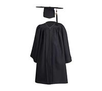 Pomurom Robe Graduation et Bonnet 2023 pour Adultes, Tenue Remise Diplome Hommes Femmes pour Universitaire Lycée Cérémonie du Collège et Senior, Toge Diplome, 5 Couleurs