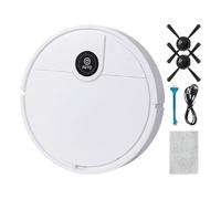 Pomurom Robot Aspirateur Automatique | Système Auto-Vidange pour Nettoyage - Robot Aspirateur Balai sans Fil pour Nettoyage,pour Tapis Poils d'animaux Maison Bureau Appartement Salon Salle de Bain