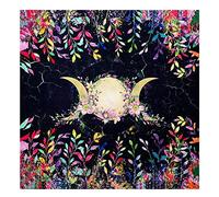 Pomurom Serviette d' , Tarot, Nappe d' , l' , Arbre Vie/Soleil/Serpent/étoile/Motif Floral, Serviette d' , Accessoire Sorcellerie, Tissu Spirituel méditation, décoration la Maison