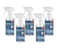 Pomurom Spray Anti Buée 60ML, 1/2/3/5 Pièces Multi-Usage Anti Fog Rain Spray pour Les Voiture, Pare-Brise, Miroirs et Lunettes Natation, Anti Brouillard Spray, Spray Anti Pluie Voiture