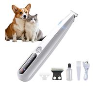 Pomurom Tondeuse À Pattes Canine - Tondeuse de toilettage précise et silencieuse | pattes chat,pour petits, moyens, grands chiots, chatons, oreilles, visage, derrière, sourcils