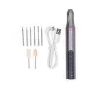 Ponçage électrique Polissage Stylo de Gravure sans Fil Ponceuse rotative polisseuse meuleuse 650 mAh Batterie au Lithium réglage Multi-Vitesse pour Bricolage résine Artisanat