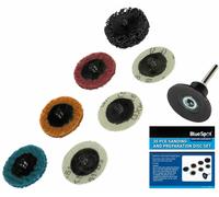 Ponçage Patins Set Type R Rouleau Verrou Roloc Disques 5.1cm 50mm Power Perceuse