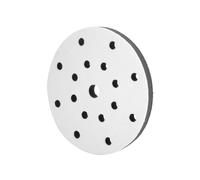 Ponçage Souple, Patins de ponçage en éponge Douce 150mm de diamètre, Coussin de Coussin d'interface éponge Tampon Doux pour tampons de ponçage (15 Trous), Autres Accessoires pour Outils Électriques
