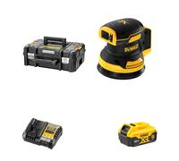 Ponceuse Ø125 mm 18V DCW210NT-XJ + 1 batterie 18V 5 Ah + chargeur DCB1104-QW DEWALT