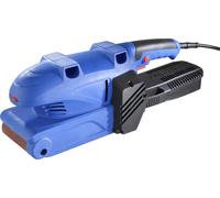Ponceuse à bande 600W 2-en-1 mobile stationnaire aspiration bois métal