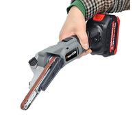Ponceuse à bande compatible avec batterie Makita 18 V, ponceuse à bande sans fil, réglable à 35 °, 6 vitesses, lime électrique pour bois, polissage du métal
