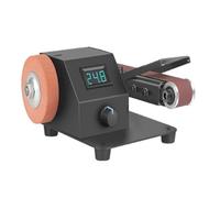 Ponceuse à bande électrique multifonctionnelle 12 V-24 V, polisseuse, affûteuse de couteaux, ponceuse, meuleuse Applications polyvalentes(350W Digital Display)