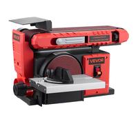 Ponceuse à Bande et à Disque-VEVOR-400 W-Bande Abrasive Réglable-101,6 x 914,4 mm-Table de Travail Réglable 0-45°