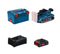 Ponceuse à bande GBS 18V-75 + 1 Batterie EXPERT 4 Ah + 1 Chargeur GAL 12V/18V-80 BOSCH