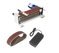 Ponceuse à Bande, Mini ponceuse à bande, polisseuse électrique, ponceuse de table étanche, affûteuse for couteaux, affûteuse de bords de coupe