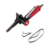 Ponceuse à bande pneumatique ponceuse outil de polissage rectifieuse d'angle d'air 10 * 330mm/20 * 520mm Meulage et Polissage(SD10S)