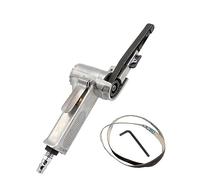 Ponceuse à bande, Ponceuse à bande d'air 10 * 330mm ponceuse d'angle d'air ponceuse avec bandes de ponçage for compresseur d'air