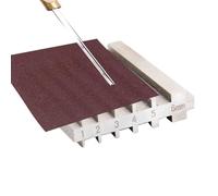 Ponceuse à Bande pour Cuir - Bloc de Ponçage Artisanal - Outil De Meulage Du Cuir,Accessoires Mode, Mobilier Et Artisanat Pour Sac Ceinture Chaussures