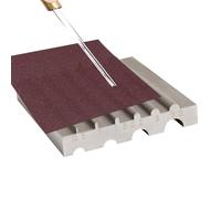 Ponceuse à Bande pour Cuir,Bloc De Ponçage Pour Artisanat | Outil De Meulage Du Cuir,Accessoires Mode, Mobilier Et Artisanat Pour Sac Ceinture Chaussures