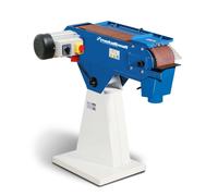 Ponceuse à bande pour métaux 150x2000 mm 14,5-29 m/s 2,2/2,8 kW 400V frein moteur arrêt d'urgence 2 vitesses Metallkraft MBSM150-200-2