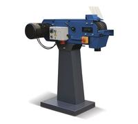 Ponceuse à bande pour métaux 75x2000 mm 36 m/s 3,3 kW 230V frein moteur arrêt d'urgence dia. roue motrice 240 mm Metallkraft MBSM75-240-1