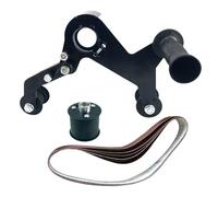 Ponceuse à bande pour meuleuse d'angle - Outil de ponçage, éliminateur de rouille métallique, accessoire de poignée ergonomique, polisseuse de tubes en bois | Outil tenu dans la main durable d'acier i