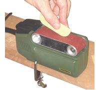 Ponceuse à bande Proxxon BBS/S - 150W - Compacte et légère - Coffret + 10 abrasifs inclus