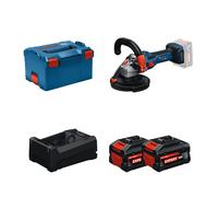 Ponceuse à béton Ø125 mm GBR 18V-15 S + 2 Batteries EXPERT 5,5 Ah + 1 Chargeur GAL 12V/18V-80 BOSCH