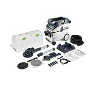 Festool LHS 2 225 EQI/CTL 36-Set Ponceuse À Long Bec Et Kit D'extraction De Poussière
